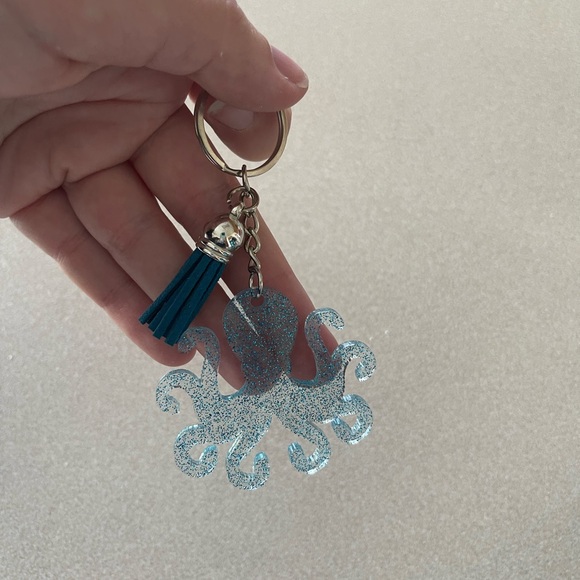 **SPECIAL DEAL** Handmade Octopus Keychain -Please read description - Picture 2 of 3